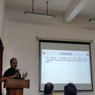 Aquaculture and Fisheries in North East India Marching towards Swavlamban Jointly organized by DTEGRC TU and IQAC, TU dated 20th March, 2024