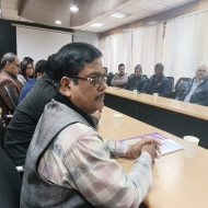 Exit Meeting of Academic Audit (Science & Engineering) Venue Council Hall, VC Secretariat, TU dated 9th January, 2025